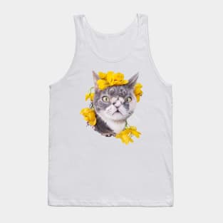 Willow The Beautiful Cat face Tank Top